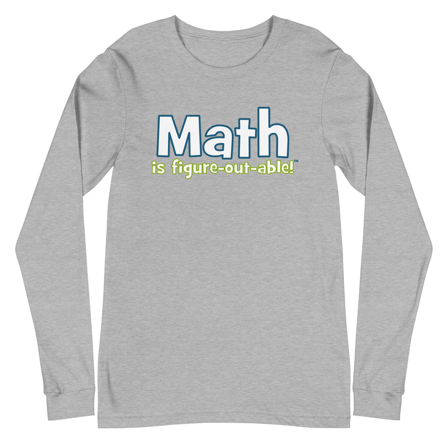 Math is Figureoutable Long Sleeve Tee