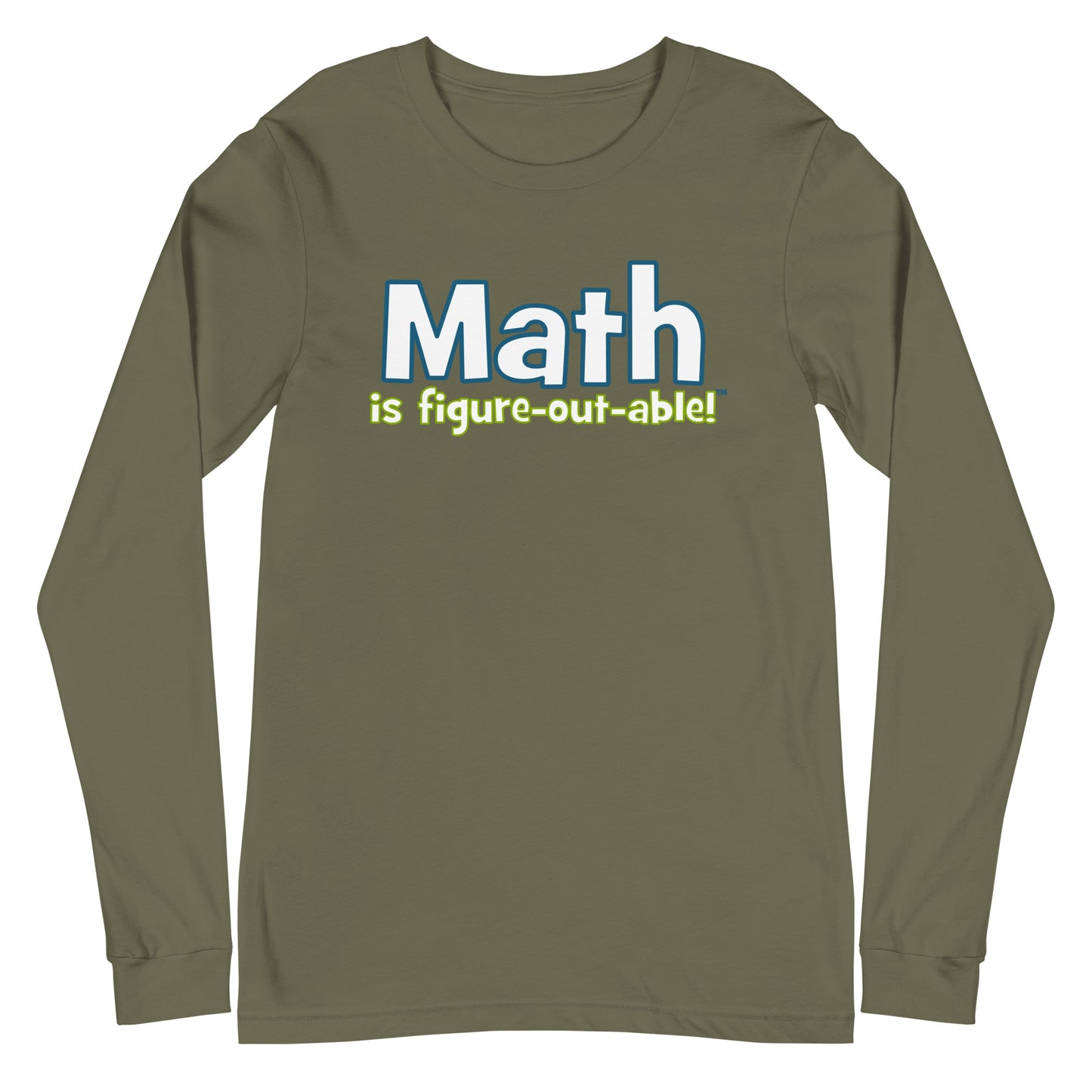 Math is Figureoutable Long Sleeve Tee