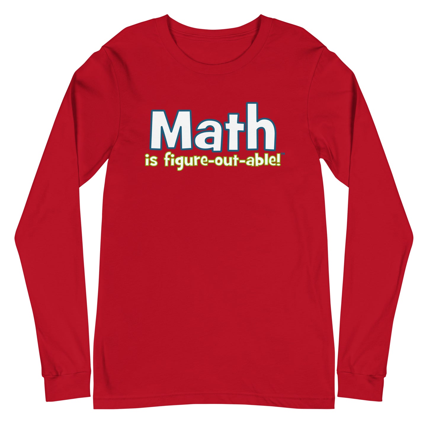 Math is Figureoutable Long Sleeve Tee