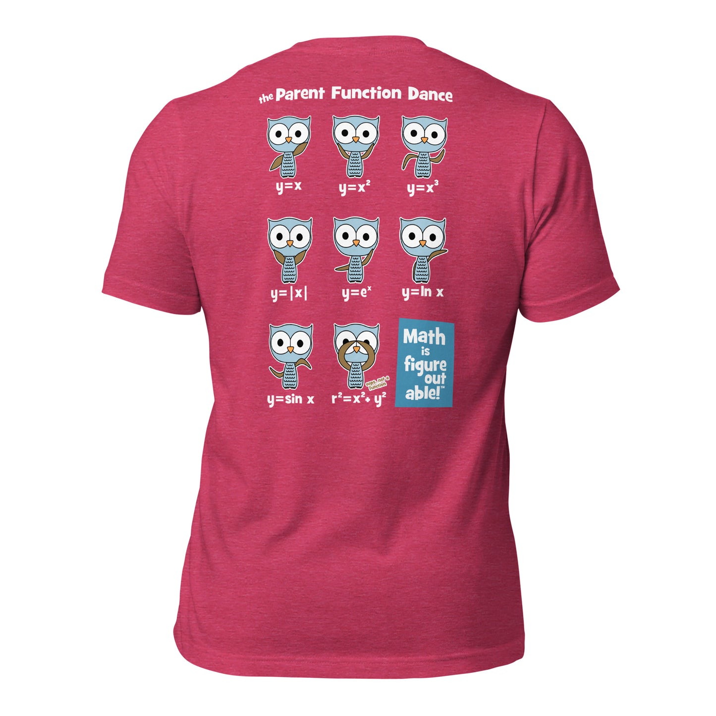 Parent Function Dance shirt front/back