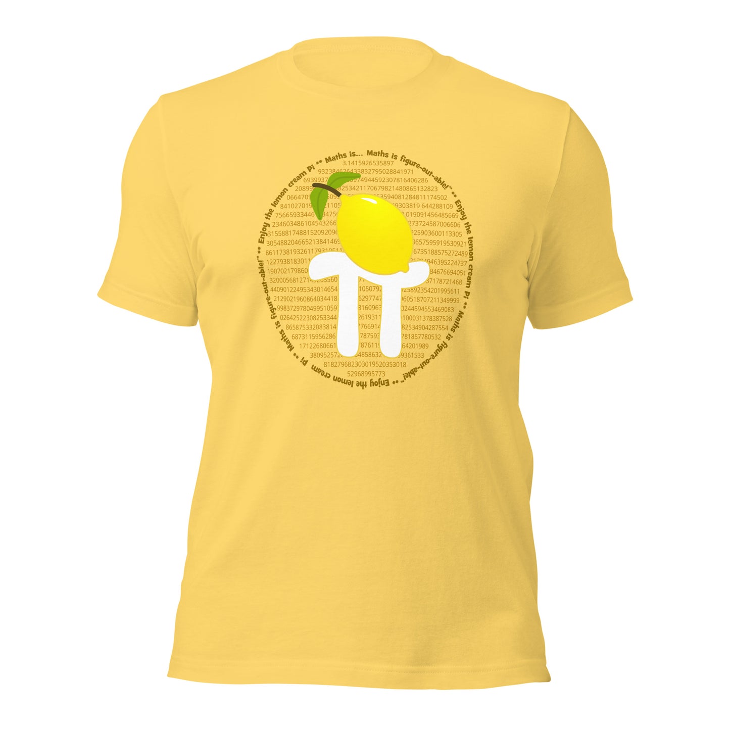 INTERNATIONAL Lemon Cream Pi Shirt