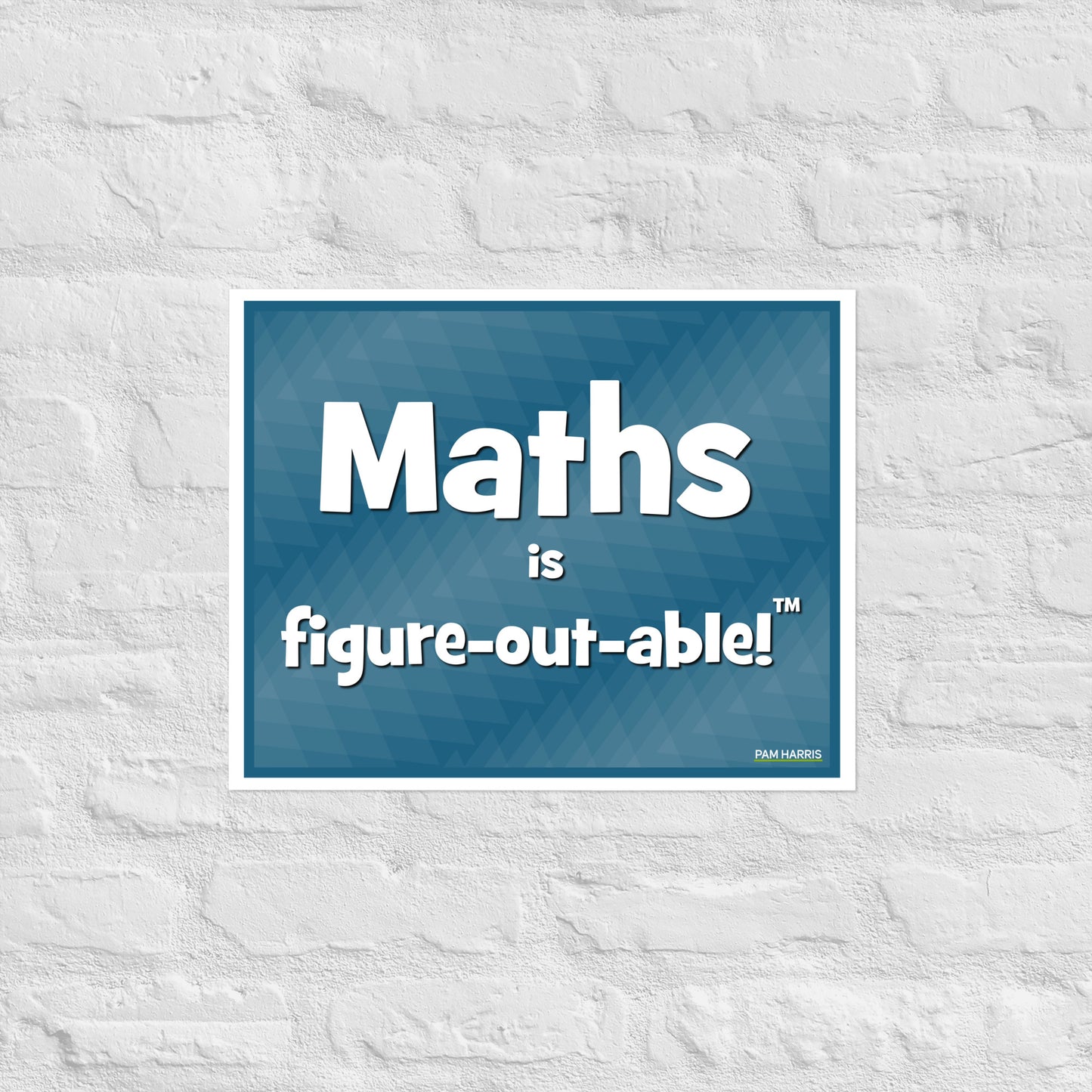INTERNATIONAL Maths is Figure-out-able Poster