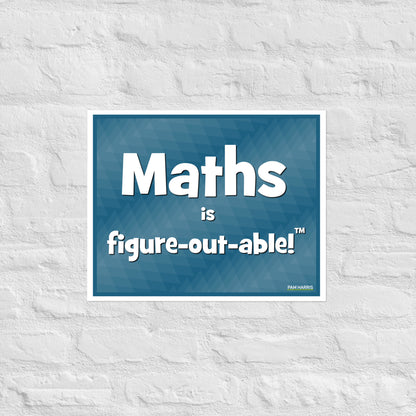 INTERNATIONAL Maths is Figure-out-able Poster