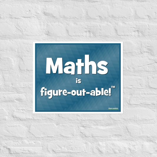 INTERNATIONAL Maths is Figure-out-able Poster