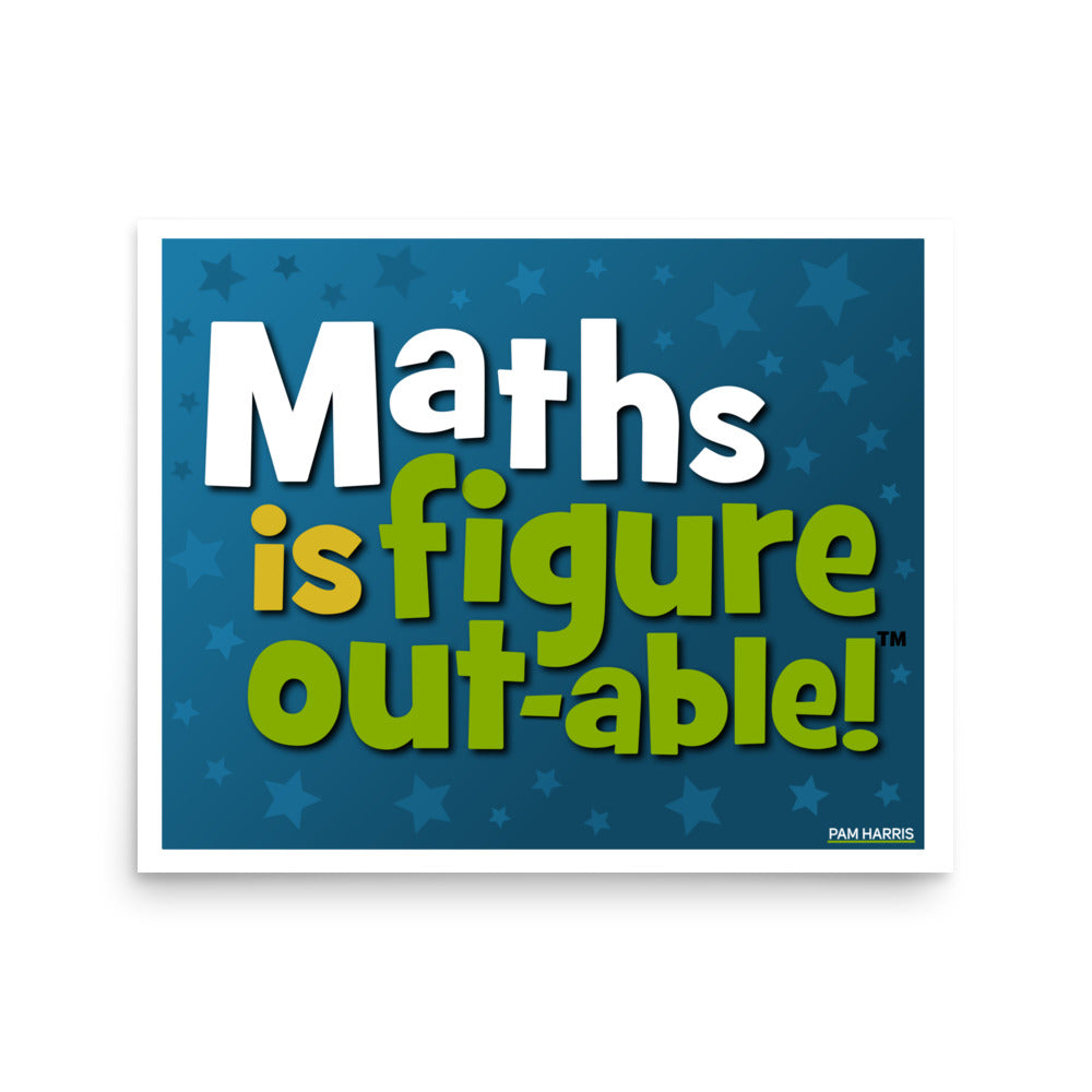 INTERNATIONAL Math is Figure-Out-Able Star Poster – Math is Figure-out ...
