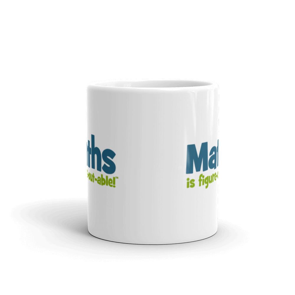 INTERNATIONAL Maths White glossy mug
