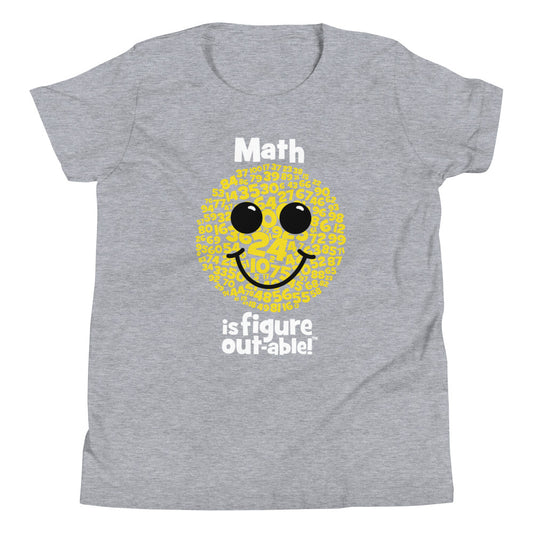 Math Smiley Youth T-Shirt