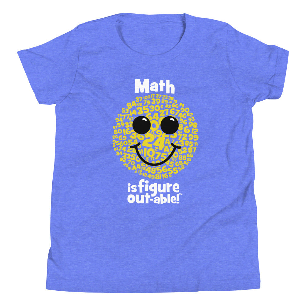 Math Smiley Youth T-Shirt