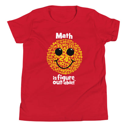 Math Smiley Youth T-Shirt